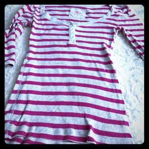 girls long sleeve thermal shirt